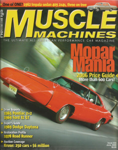 HEMMINGS MUSCLE MACHINES 2006 JUNE - RAREST 409, 2+2